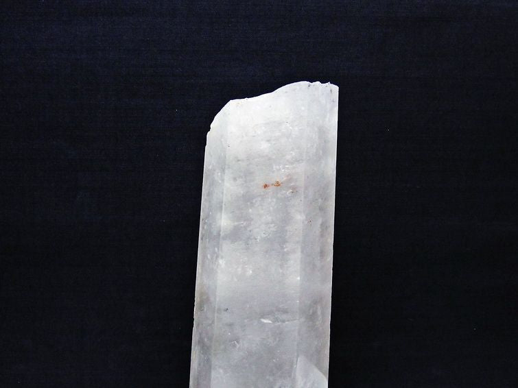 水晶 六角柱 水晶 ポイント 原石 置物 台座付属 一点物 152-4728
