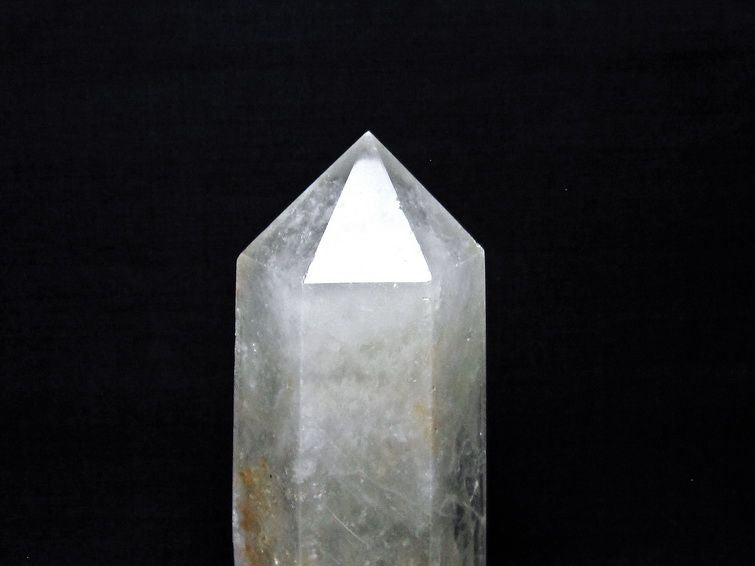1Kg 水晶 六角柱 水晶 ポイント 原石 置物 台座付属 一点物 152-4741