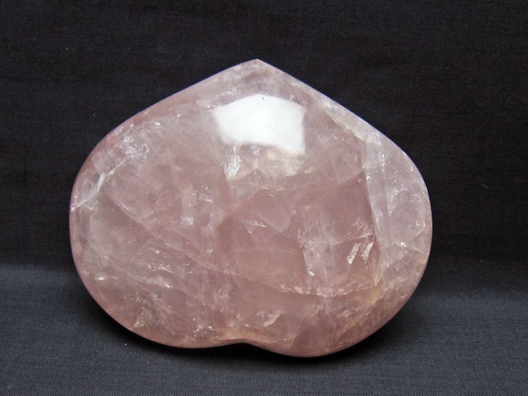 ローズクォーツ 置物 ハート 一点物 155-917