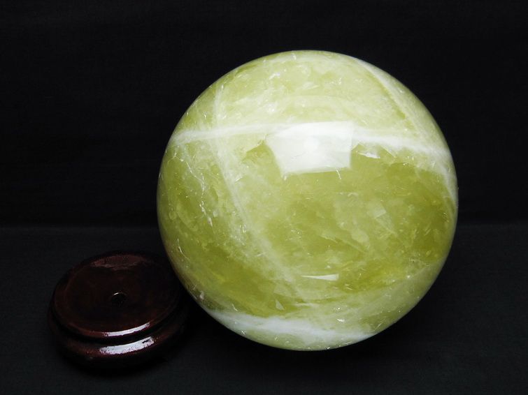 8Kg シトリン 丸玉 181mm シトリンクォーツ スフィア 一点物 161-791