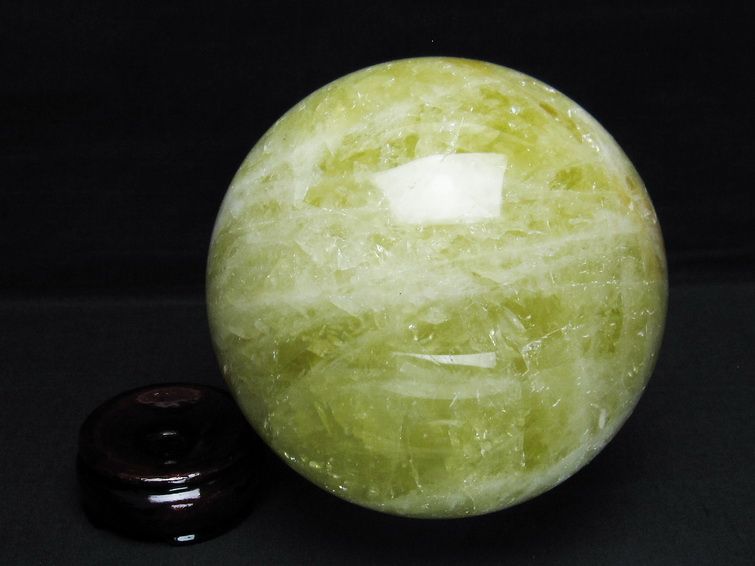 2.7Kg シトリン 丸玉 127mm シトリンクォーツ スフィア 一点物 161-830
