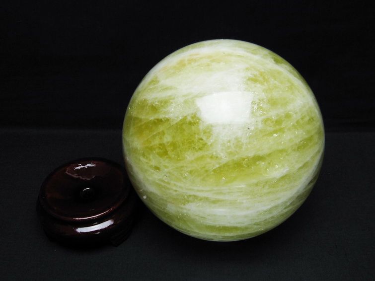 3.8Kg シトリン 丸玉 143mm シトリンクォーツ スフィア 一点物 161-833