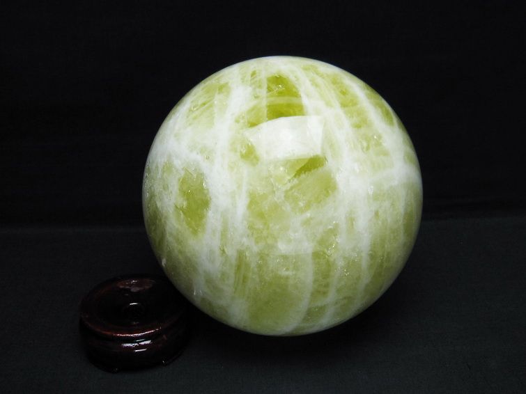 3.3Kg シトリン 丸玉 135mm シトリンクォーツ スフィア 一点物 161-840