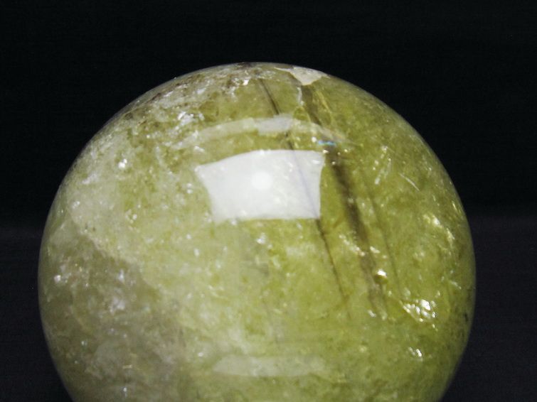 2.5Kg シトリン 丸玉 123mm シトリンクォーツ スフィア 一点物 161-862