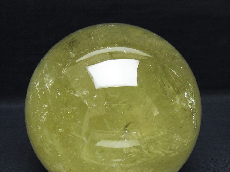 2.2Kg シトリン 丸玉 120mm シトリンクォーツ スフィア 一点物 161-864
