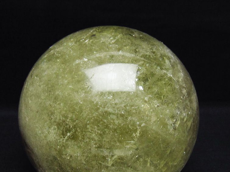 2.7Kg シトリン 丸玉 130mm シトリンクォーツ スフィア 一点物 161-873