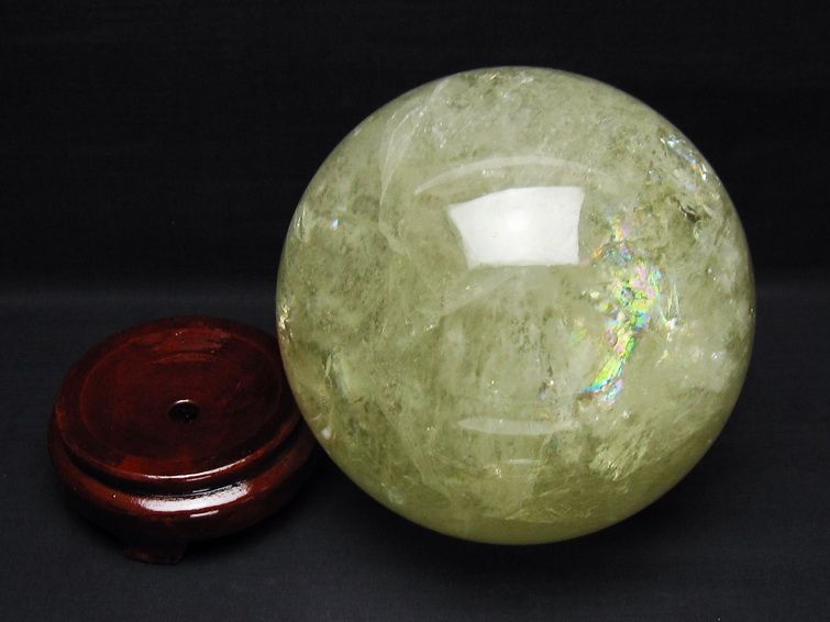 4.2Kg シトリン 丸玉 150mm シトリンクォーツ スフィア 一点物 161-880