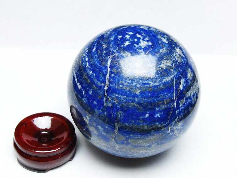 2.1Kg ラピスラズリ 丸玉 115mm スフィア 一点物 161-889