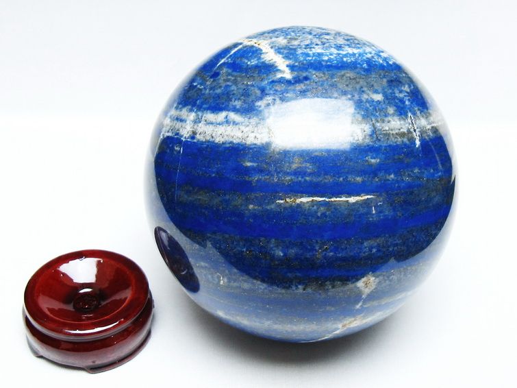 3.2Kg ラピスラズリ 丸玉 130mm スフィア 一点物 161-890