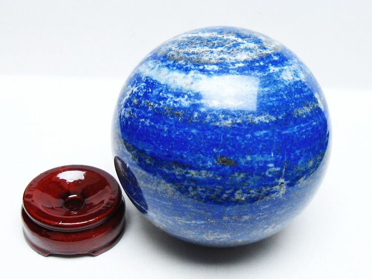 2.1Kg ラピスラズリ 丸玉 115mm スフィア 一点物 161-896