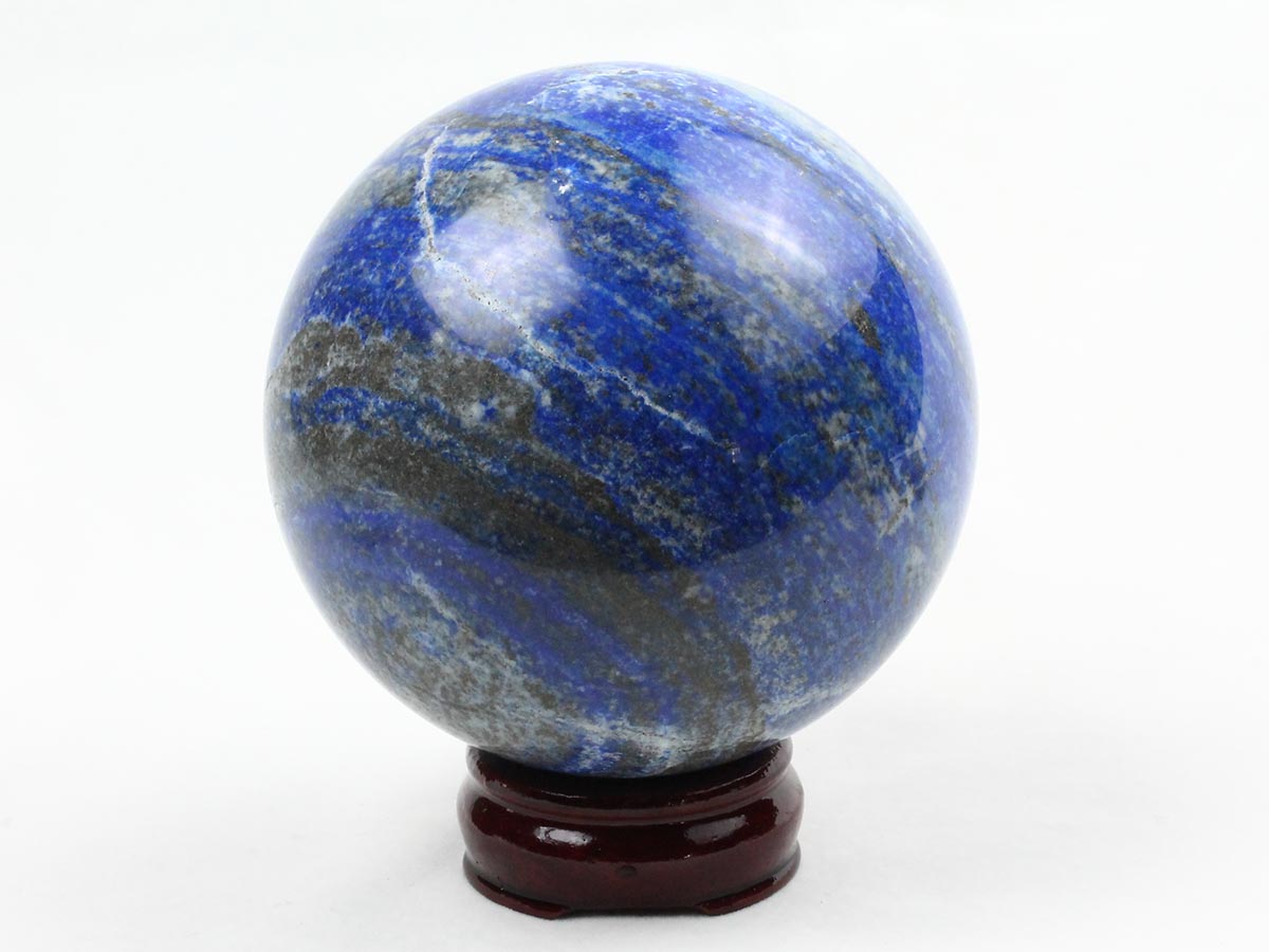 ラピスラズリ 丸玉 2.1Kg 115mm スフィア 一点物 161-896