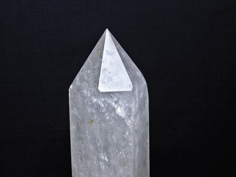 2.1Kg 水晶 六角柱 台座付属 ポイント 置物 原石 一点物 162-449