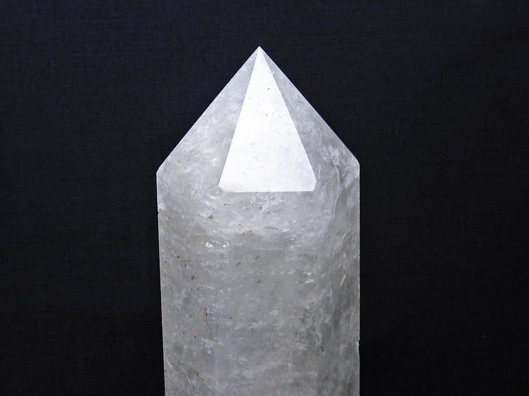 2.9Kg 水晶 六角柱 台座付属 ポイント 置物 原石 一点物 162-451