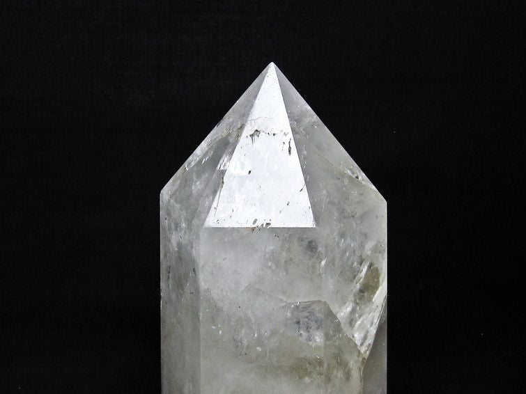 2.3Kg 水晶 六角柱 台座付属 ポイント 置物 原石 一点物 162-455