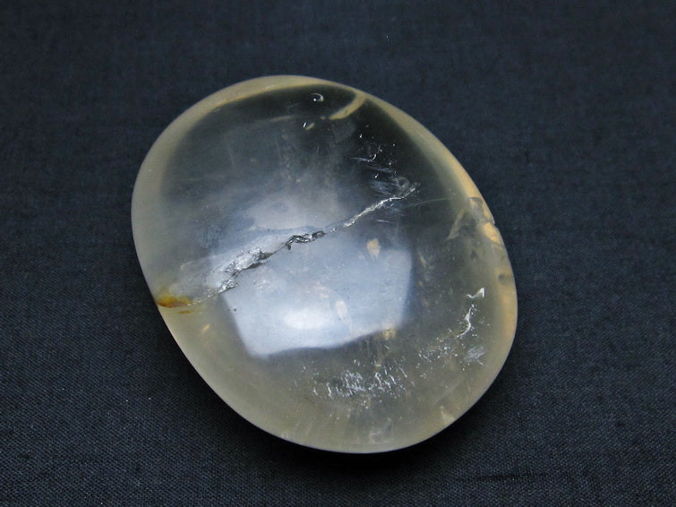 水晶 タンブル 原石 虹入り 一点物 171-3494