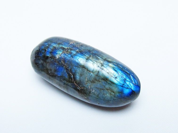 ラブラドライト 原石 タンブル 一点物 171-6071 【sold out】