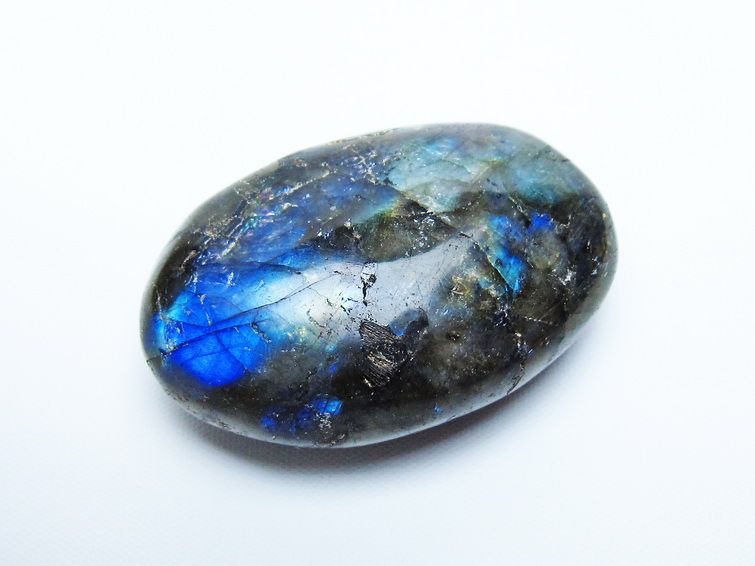 ラブラドライト 原石 タンブル 一点物 171-6135 【sold out】