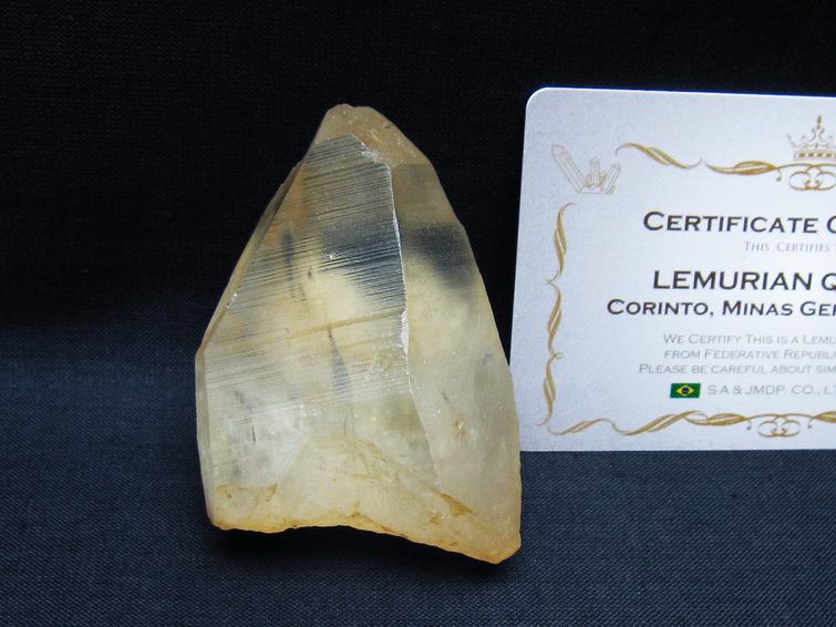 シトリンクォーツ 原石 レムリアンシード水晶 ブラジル ミナスジェライス州 コリント産 一点物 171-7253