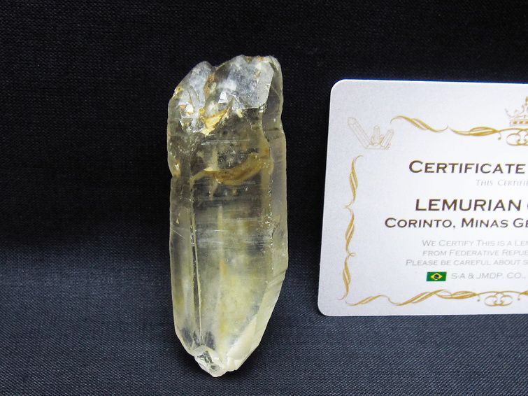 レムリアンシード シトリンクォーツ 原石 ブラジル ミナスジェライス州 コリント産 一点物 171-7277