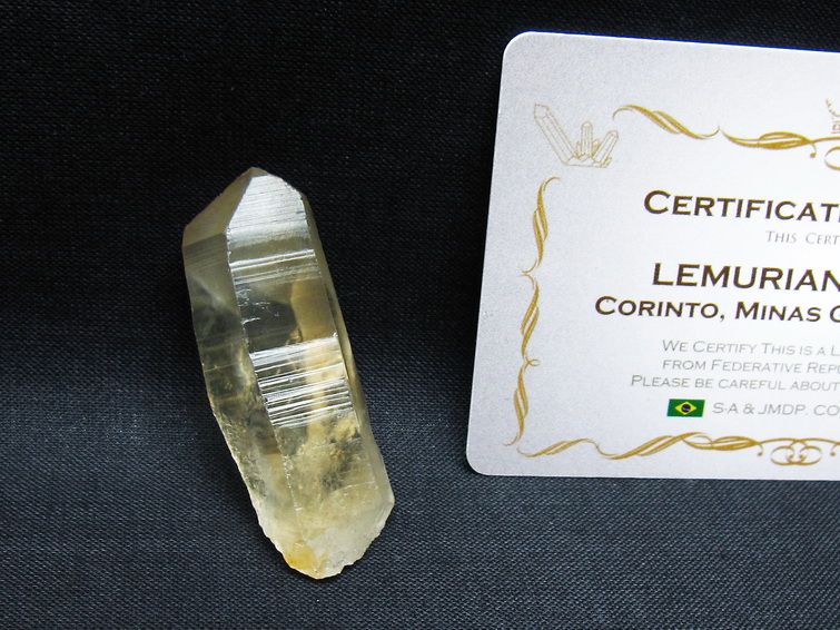 レムリアンシード シトリンクォーツ 原石 ブラジル ミナスジェライス州 コリント産 一点物 171-7319