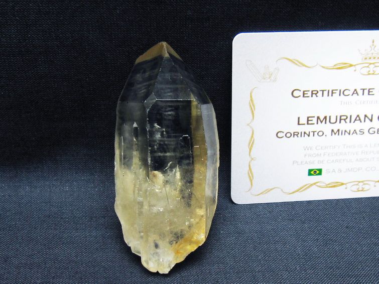 レムリアンシード シトリンクォーツ 原石 ブラジル ミナスジェライス州 コリント産 一点物 171-7327