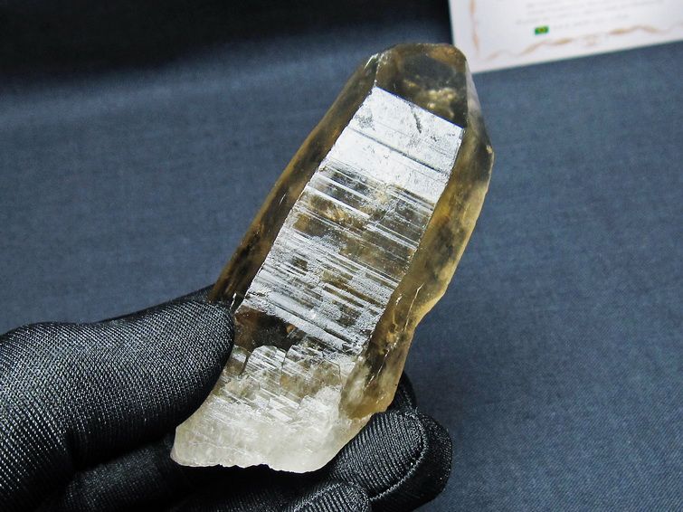 レムリアンシード スモーキークォーツ 原石 ブラジル ミナスジェライス州 コリント産 一点物 171-7357