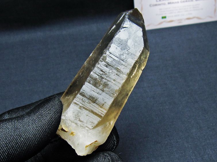 レムリアンシード スモーキークォーツ 原石 ブラジル ミナスジェライス州 コリント産 一点物 171-7363