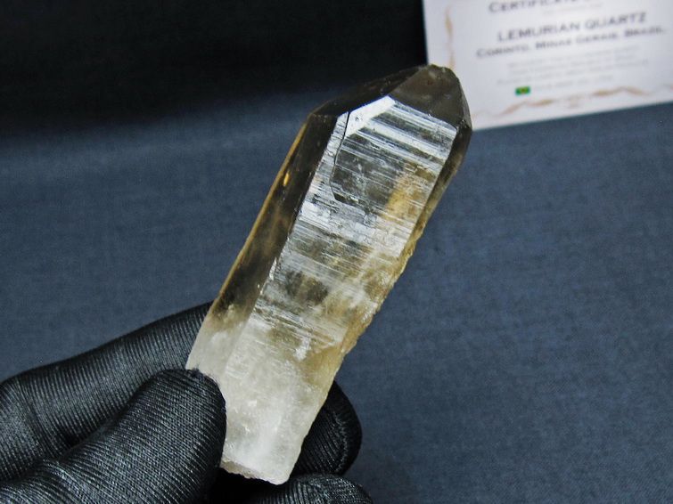 レムリアンシード スモーキークォーツ 原石 ブラジル ミナスジェライス州 コリント産 一点物 171-7419