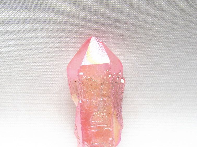 オーラクリスタル 原石 ローズピンク エレスチャル オーラ水晶 一点物 171-8601