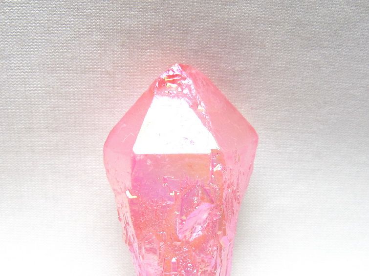 オーラクリスタル 原石 ローズピンク エレスチャル オーラ水晶 一点物 171-8613