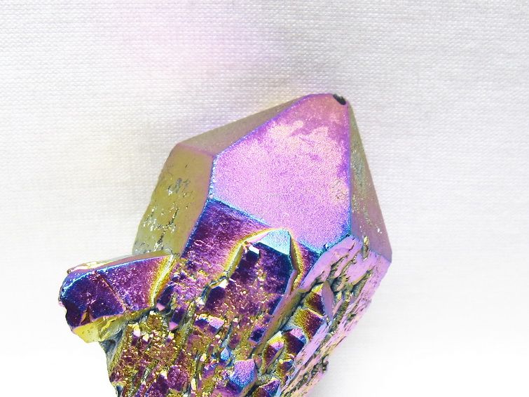 オーラクリスタル 原石 レインボーブルー エレスチャル オーラ水晶 一点物 171-8815