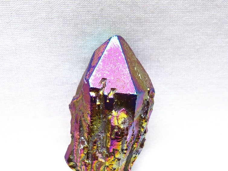 オーラクリスタル 原石 レインボーブルー エレスチャル オーラ水晶 一点物 171-8834