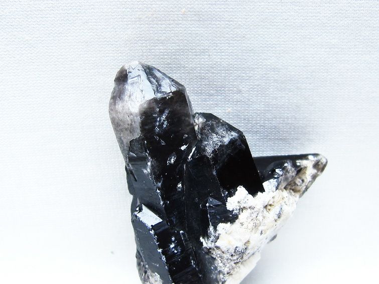 黒水晶 原石 山東省産 モリオン 原石 一点物 171-9936