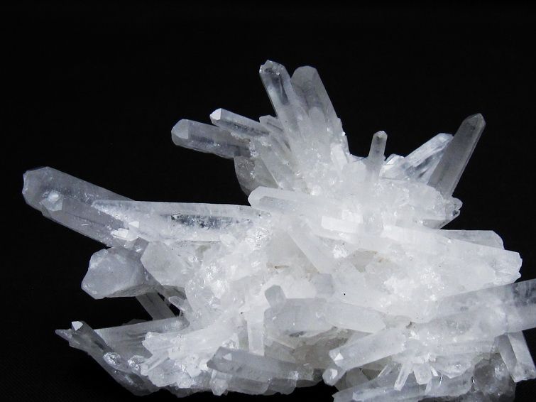 水晶 クラスター 四川省産 水晶 原石 一点物 172-2961