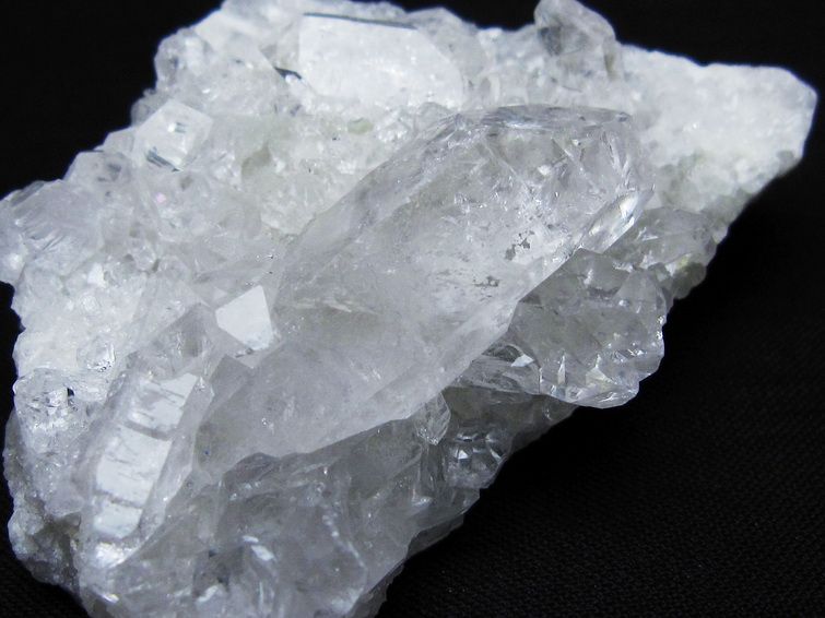 水晶 クラスター 原石 アーカンソー産 一点物 172-3626