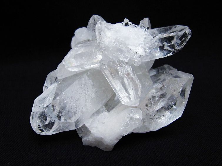 水晶 クラスター 原石 アーカンソー産 一点物 172-3839