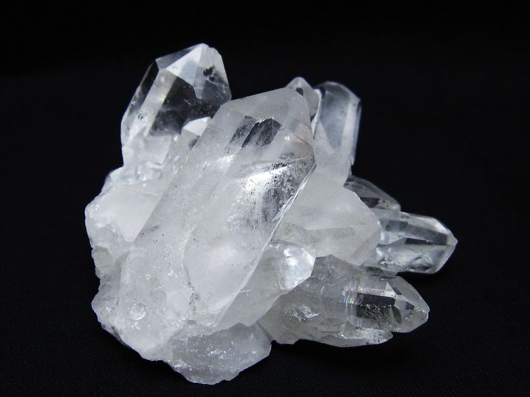 水晶 クラスター 原石 アーカンソー産 一点物 172-3955