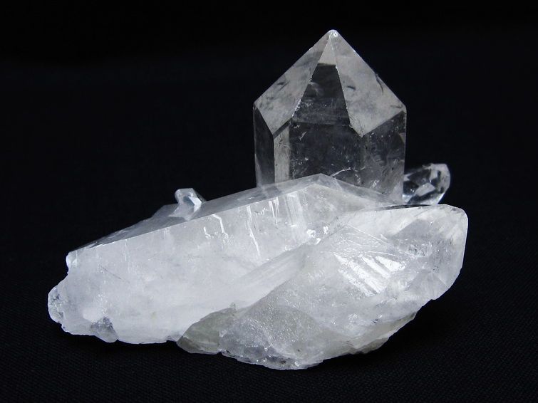 水晶 クラスター 原石 アーカンソー産 一点物 172-3971