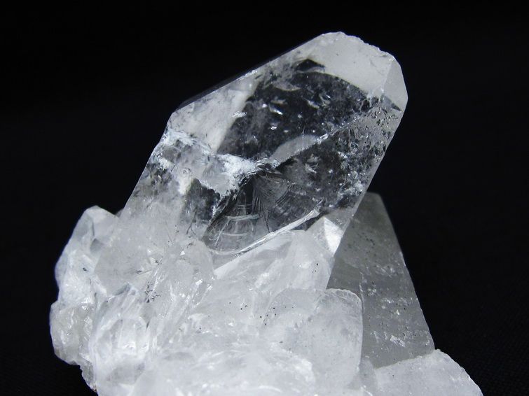 水晶 クラスター 原石 アーカンソー産 一点物 172-3993