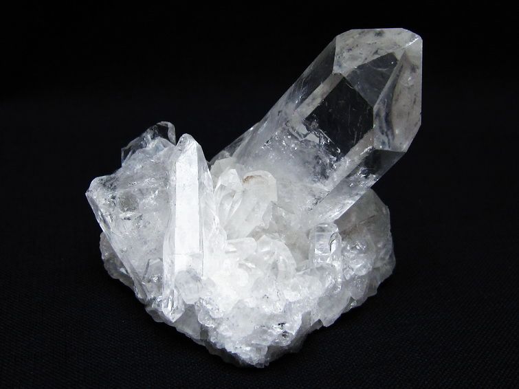 水晶 クラスター 原石 アーカンソー産 一点物 172-4046