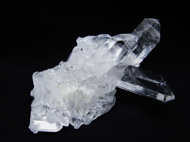 水晶 クラスター 原石 アーカンソー産 一点物 172-4085