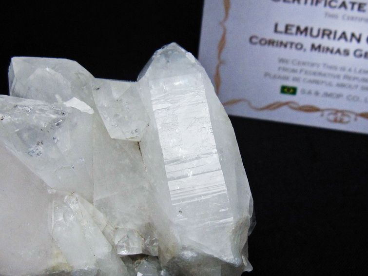 水晶クラスター 原石 ブラジル ミナスジェライス州 コリント産 一点物 レムリアンシード 172-4147