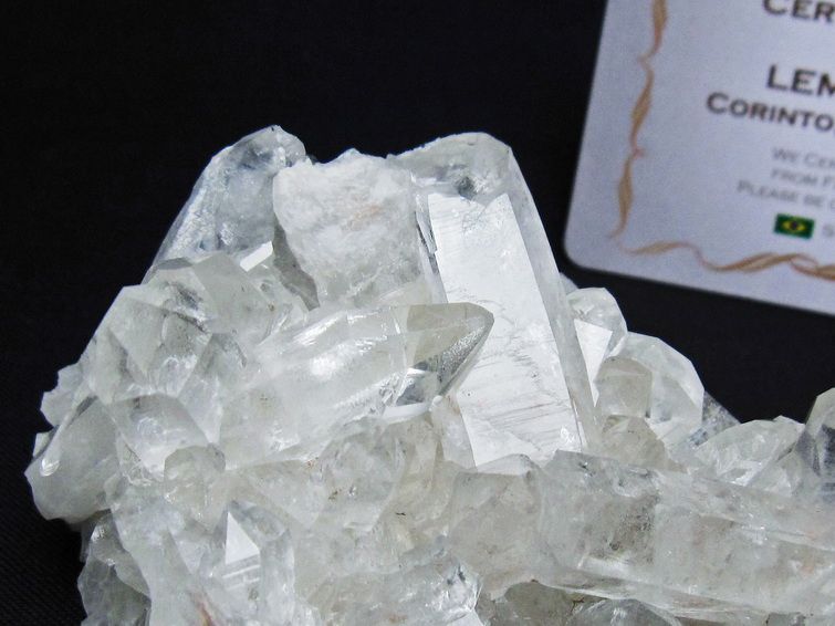 水晶クラスター 原石 ブラジル ミナスジェライス州 コリント産 一点物 レムリアンシード 172-4154