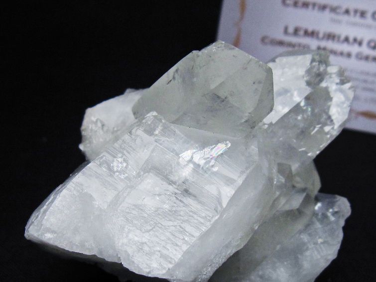 水晶クラスター 原石 ブラジル ミナスジェライス州 コリント産 一点物 レムリアンシード 172-4156