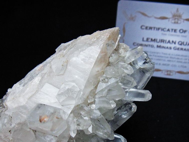 水晶クラスター 原石 ブラジル ミナスジェライス州 コリント産 一点物 レムリアンシード 172-4157