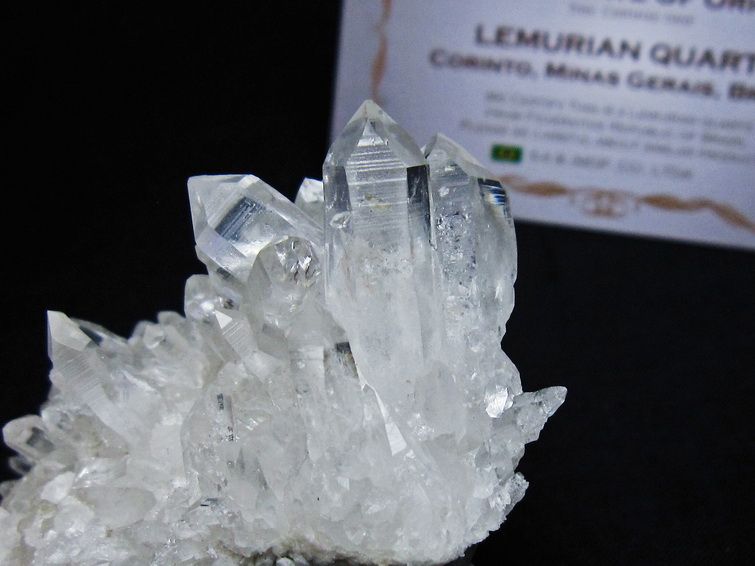 水晶クラスター 原石 ブラジル ミナスジェライス州 コリント産 一点物 レムリアンシード 172-4164