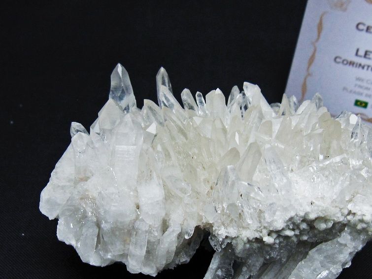 水晶クラスター 原石 ブラジル ミナスジェライス州 コリント産 一点物 レムリアンシード 172-4184