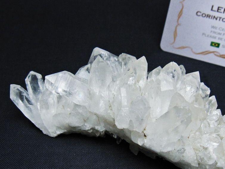 水晶クラスター 原石 ブラジル ミナスジェライス州 コリント産 一点物 レムリアンシード 172-4195