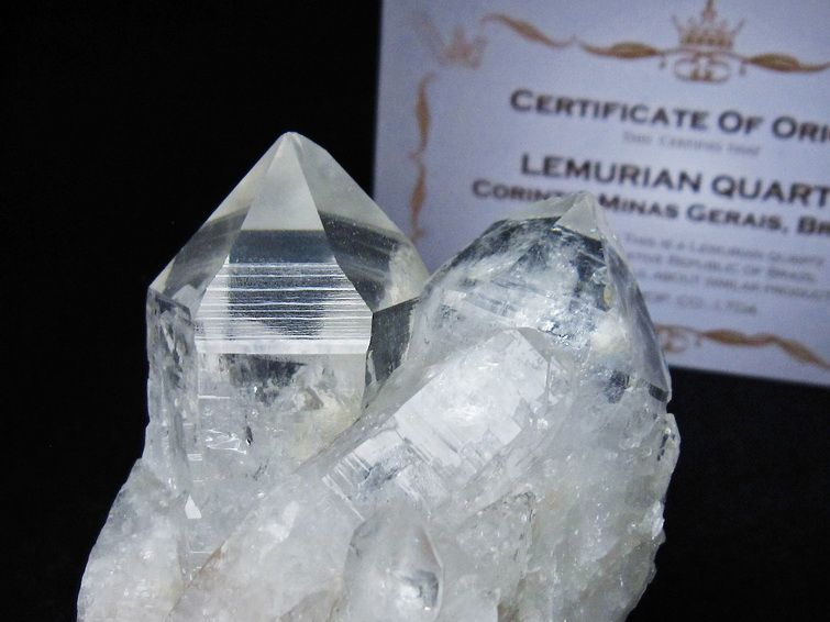 水晶クラスター 原石 ブラジル ミナスジェライス州 コリント産 一点物 レムリアンシード 172-4204