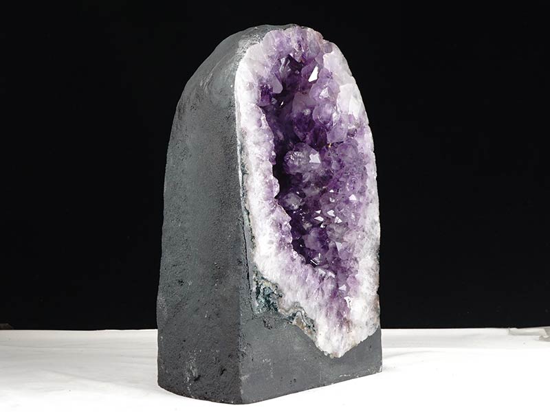 14.3Kg アメジストドーム ブラジル産 ジオード 原石 アメジスト ドーム amethyst 置物 開運 風水 一点物 174-1625